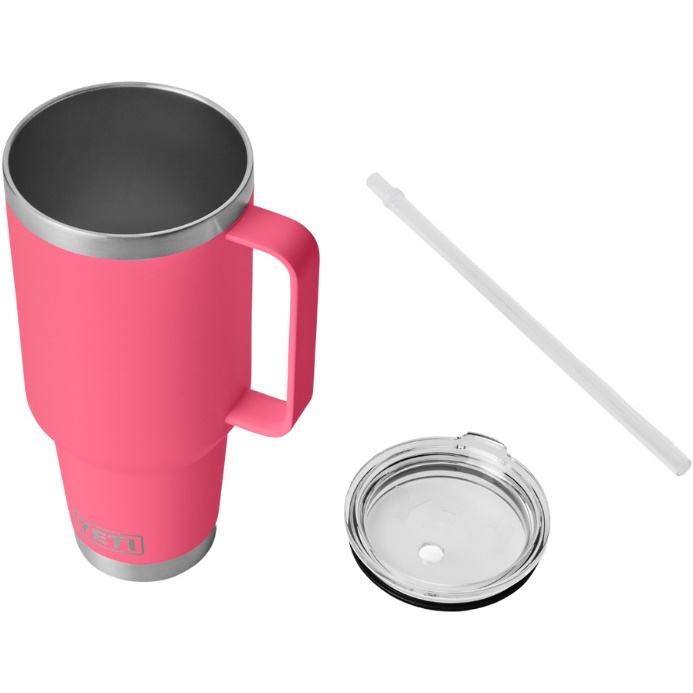 2025 YETI Rambler ® 35 OZ Strohhalm Becher 70000002873 - Tropical Pink